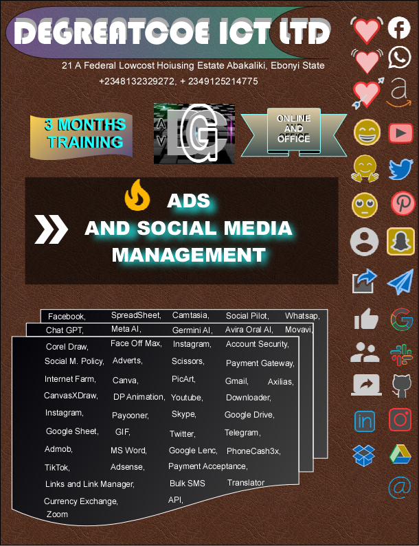 Ads & Social Media Management